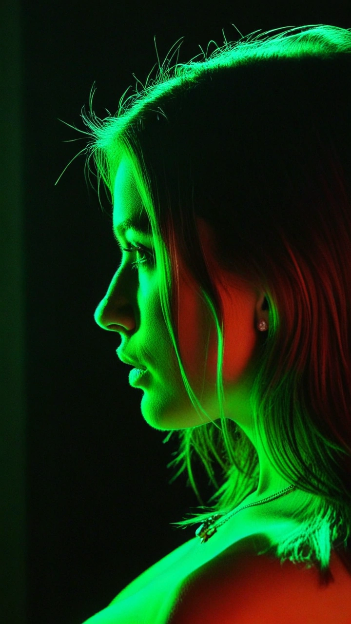 Emerald Chat neon lighting frame